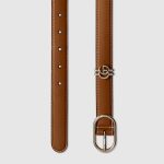 Belt with oval buckle - Image 4